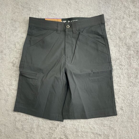 NEW Eddie Bauer Men's Size 30 Rainier 10" Tech Short Black Cargo Outdoor - Picture 3 of 8